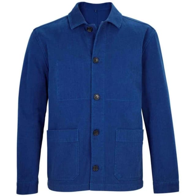 NEOBLU Mens Mael Utility Jacket in Blue Size: XS Blue Male XS