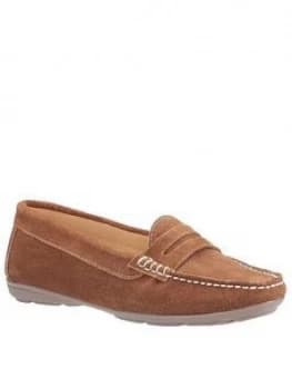 Hush Puppies Margot Loafers - Tan, Size 3, Women