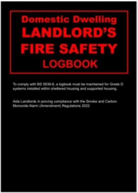 Landlords Domestic Dwelling Fire Safety Logbook Paperback / softback