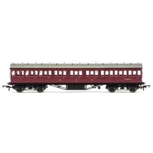 Hornby BR 57' Stanier Non-Corridor Composite M16574M Era 5 Model Train