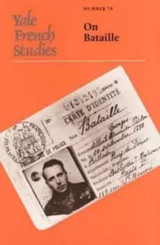 Yale French Studies V 78 - On Bataille by A Stoekl
