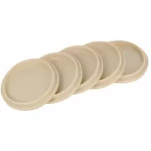 Silverline - Solid Board Access Covers 5pk - 110mm