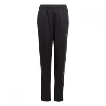adidas Tiro Tracksuit Bottoms Kids - Black / Dgh Solid Grey