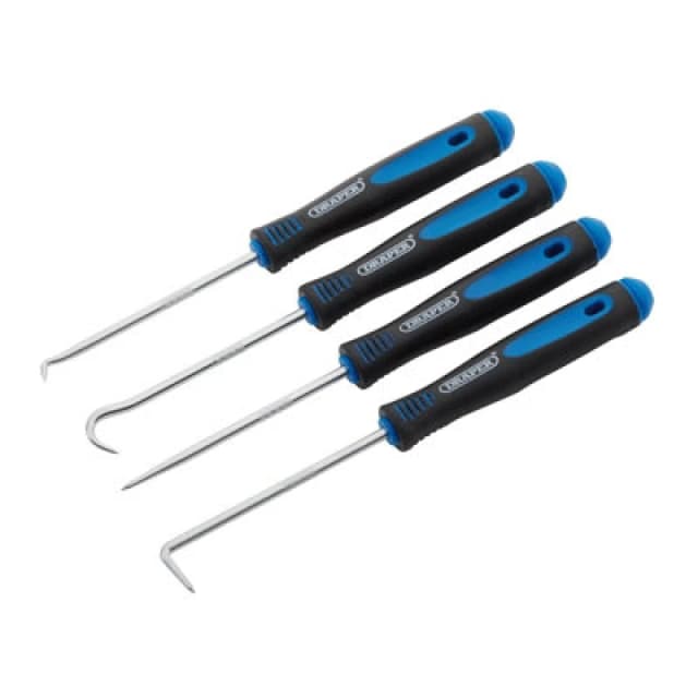 Draper Draper - 4 pc mini pick and hook set 09042 Mini Hook and Pick Set, 165mm (4 Piece) 09042