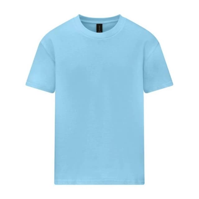 Gildan Softstyle Midweight T-Shirt in Light Blue Size: Medium Light Blue Unisex M