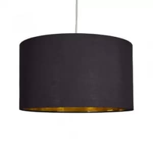 Reni XL Pendant Shade in Black and Gold