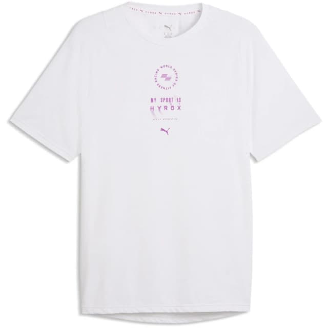 Puma Mens Puma Hyrox DryElite Training T-Shirt White male S