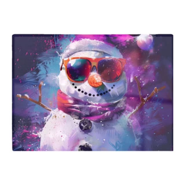 Warren Reed Designer Cosmic Snowman Celebration Chopping Board
