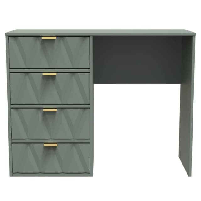 Ready Assembled 2 U Dallas 4 Drawer Vanity (Ready Assembled) in Pale Green Size: Medium Pale Green Unisex Medium
