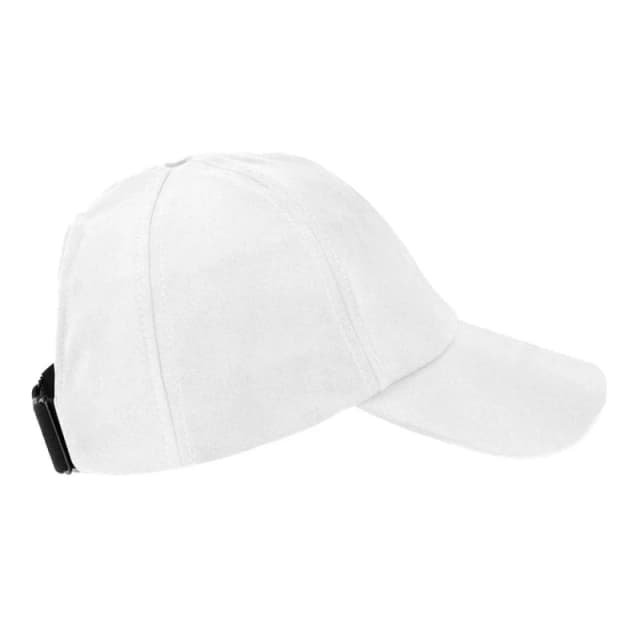 Beechfield Mens Performance Ponytail Baseball Cap in White White Male One Size