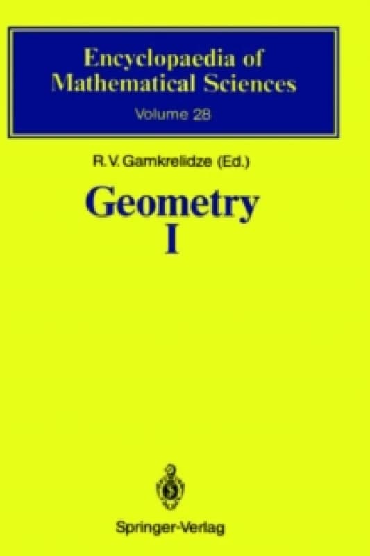 Geometry I : Basic Ideas and Concepts of Differential Geometry Hardback