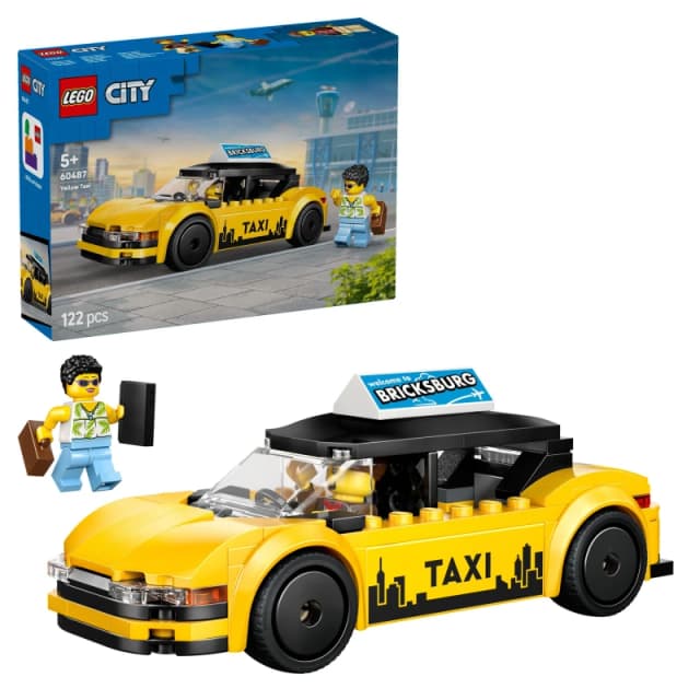 Lego City LEGO City Yellow Taxi - LEGO City Male ZW14401