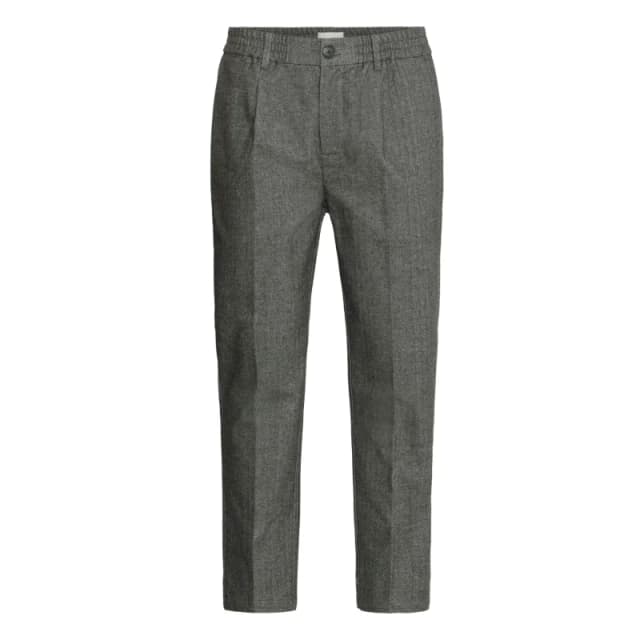 casual friday Herringbone Trousers with pleats Casual Friday Marc Gris Male 34x32