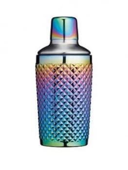 Kitchencraft Barcraft 300ml Glass Rainbow Cocktail Shaker