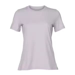 Bella + Canvas Womens/Ladies Jersey Short-Sleeved T-Shirt (L) (Lavender Dust)