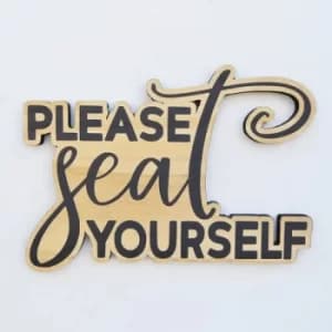 LAZ139 Multicolor Decorative Wooden Wall Accessory