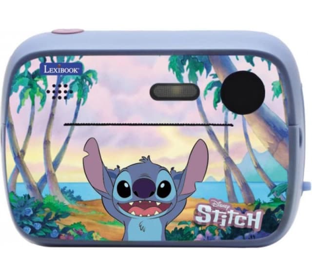 LEXIBOOK StarCAM Instant Camera - Disney Stitch, Blue,Pink 3380743103617