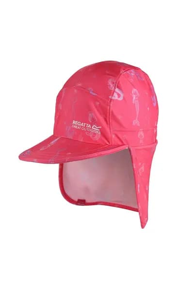 Regatta 'Peppa Pig' Sunshade Neck Protect Cap Pink