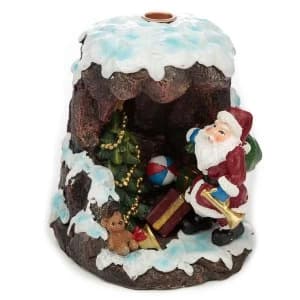 Christmas Santas Grotto Backflow Incense Burner