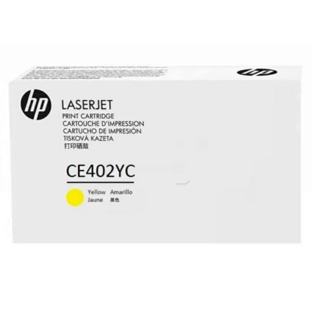 HP CE402YC/507A Toner cartridge yellow extra High-Capacity Contract. 7