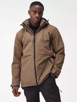 Regatta Larrick Waterproof Jacket - Khaki, Size 3XL, Men