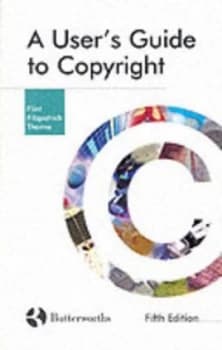 A Users Guide to Copyright by Michael Flint Paperback