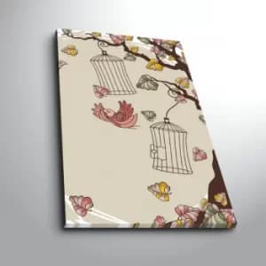 5070C-158 Multicolor Decorative Canvas Painting