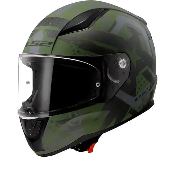 LS2 FF353 Rapid II Thunderbirds M.Military-06 Full Face Helmet Size XS