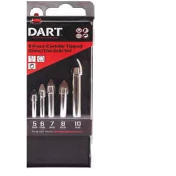 TDCSET5 Tile/Glass Drill Set - 5/6/7/8/10MM