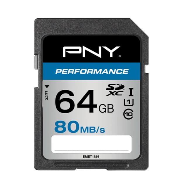 PNY Performance 64GB SDXC UHS-I Class 10