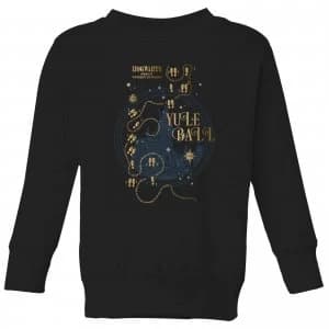 Harry Potter Hogwarts Yule Ball Kids Sweatshirt - Black - 11-12 Years