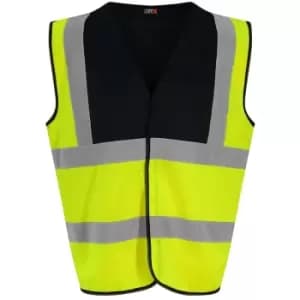 PRO RTX High Visibility Unisex Waistcoat (S) (Yellow/Black) - Yellow/Black