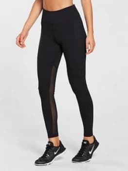 Nike Training Power Pocket Lux Tight Black Size XS Women