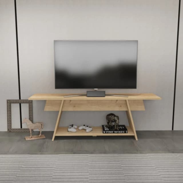 Decorotika Lanca TV Stand TV Unit For Tvs Up To 59" Sapphire Oak