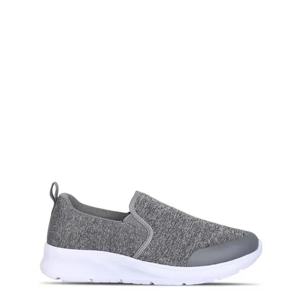 Slazenger Zeal Womens Slip On Shoes - Grey 4