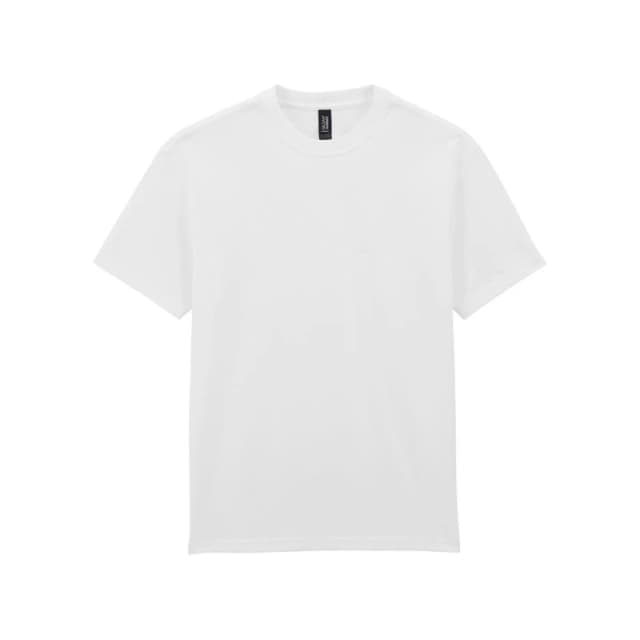 Gildan Mens White T-Shirt Size: Small White Male S
