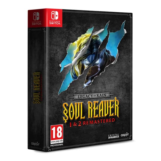 Legacy of Kain Soul Reaver 1 & 2 Remastered Deluxe Edition Nintendo Switch Game