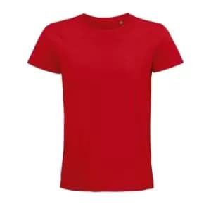 SOLS Unisex Adult Pioneer Organic T-Shirt (XXL) (Red)