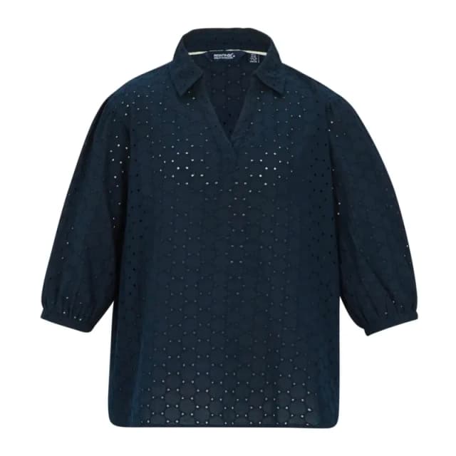 Womens blouse Regatta Nofino Bleu Female 38
