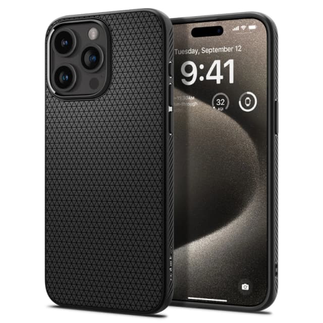 Spigen ACS06562 mobile phone case 17cm (6.7") Cover Black