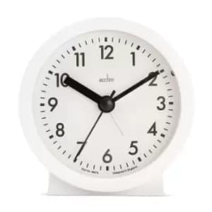 Acctim Gaby Small Alarm Clock White