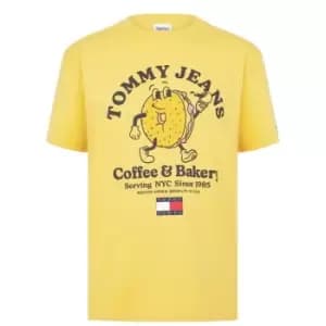 Tommy Jeans Bagels T-Shirt - Yellow
