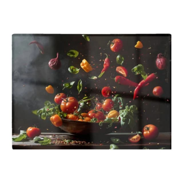Warren Reed Designer Dynamic Levitation: Vegetable Ballet Chopping Board