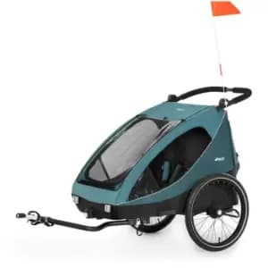 Hauck Dryk Duo Bike Trailer & Buggy - Petrol