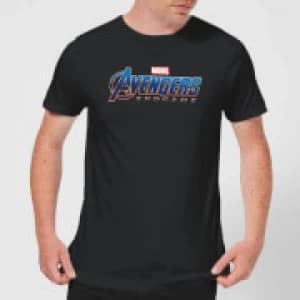 Avengers Endgame Logo Mens T-Shirt - Black
