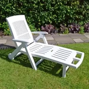 Trabella Potenza Lounger White