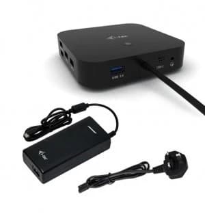 i-tec USB-C Dual Display Docking Station with Power Delivery 100 W + i
