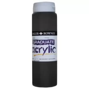 Daler Rowney 123500247 Graduate Acrylic Paint 500ml Raw Umber