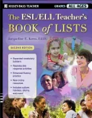 esl ell teachers book of lists