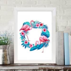 BC10783287532 Multicolor Decorative Framed MDF Painting